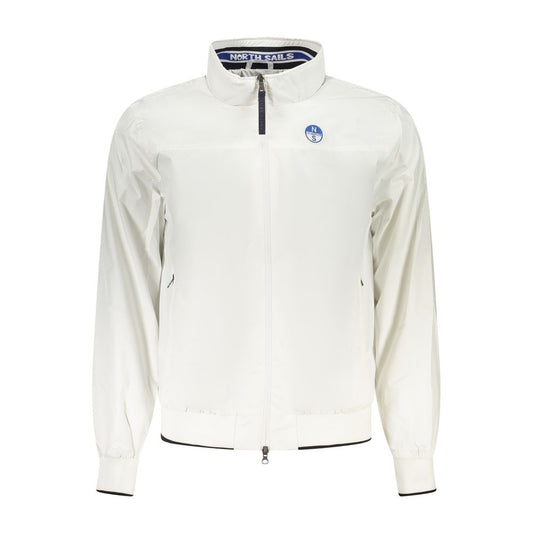 North Sails White Polyester Men's Jacket