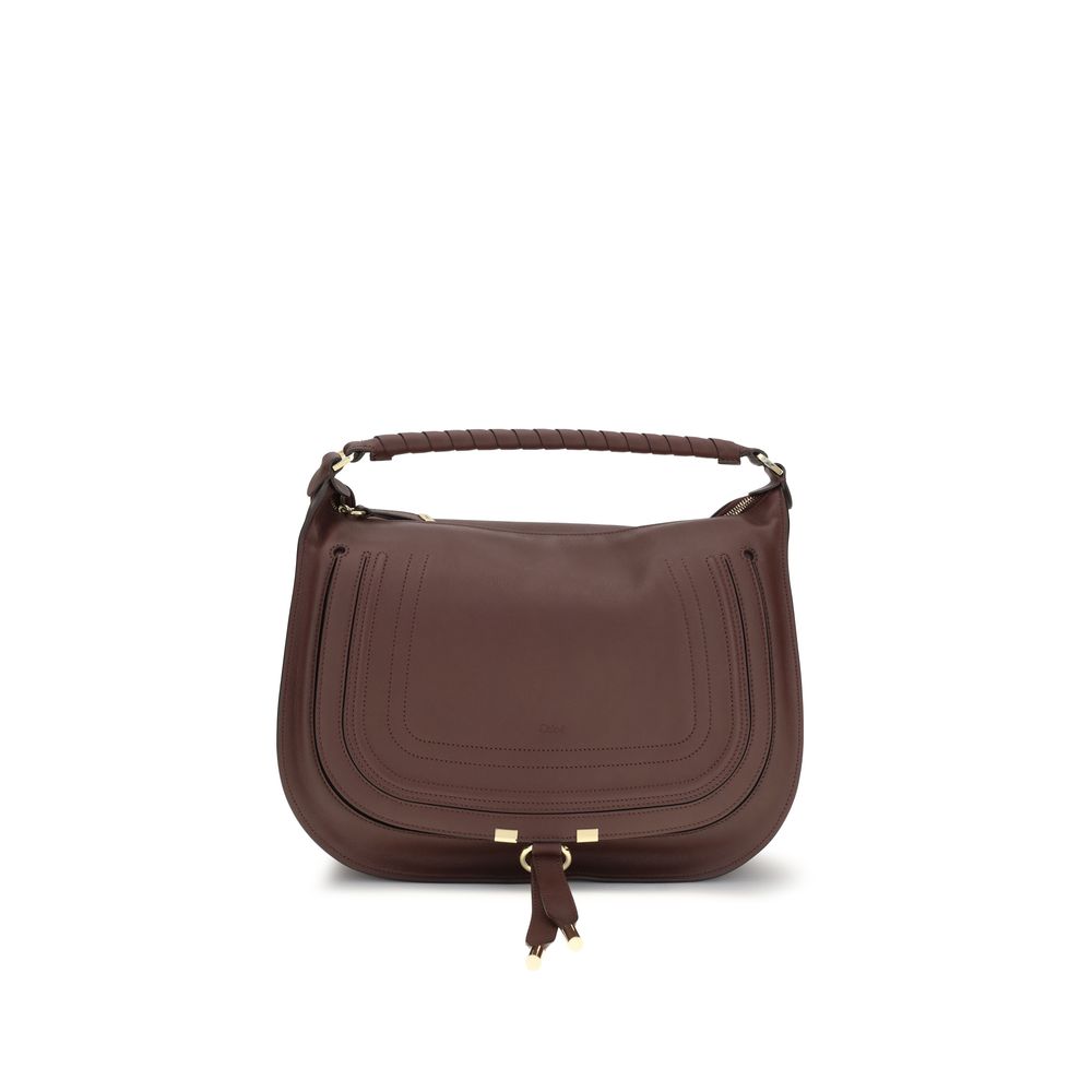 Chloé Brown Calf Leather Bos Taurus Shoulder Bag