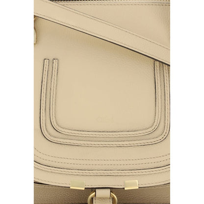 Chloé Beige Calf Leather Bos Taurus Handbag