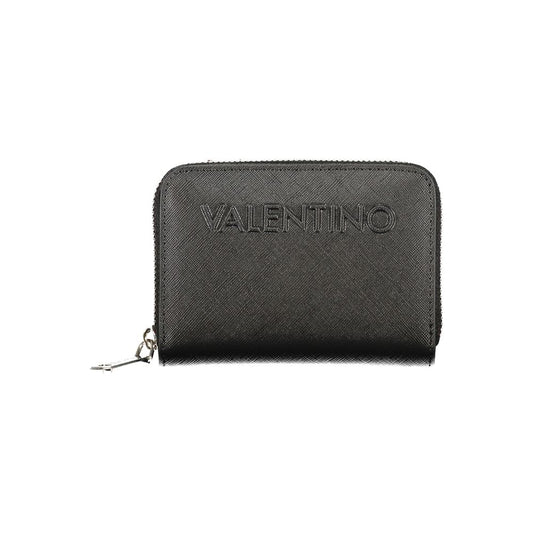Valentino Black Polyurethane Women's Wallet