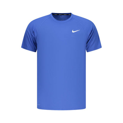 Nike Blue Polyester Men's T-Shirt
