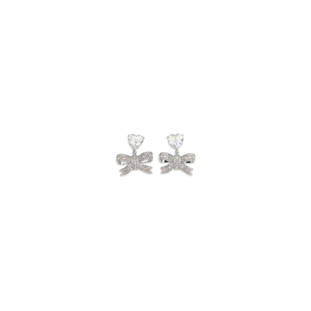 Self-Portrait Silver Brass Earrings