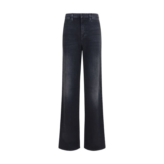 Gucci Black Cotton Straight-Leg Jeans