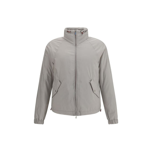 Brunello Cucinelli Gray Polyester Shell Jacket