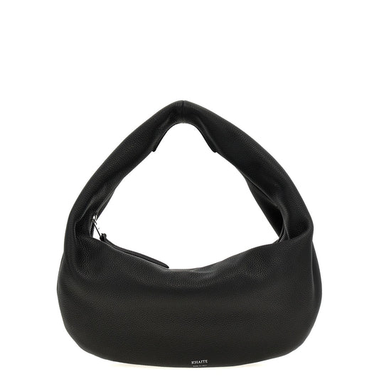 Khaite Black Calfskin Shoulder Bag
