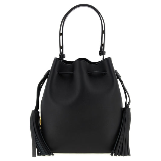 Valentino Garavani Black Calfskin Shoulder Bag