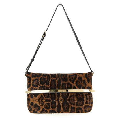 Tod's Brown Calfskin Shoulder Bag