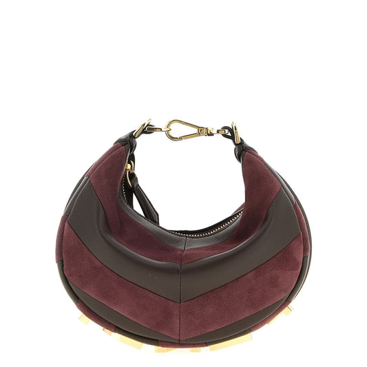 Fendi Multicolor Lamb Leather Handbag