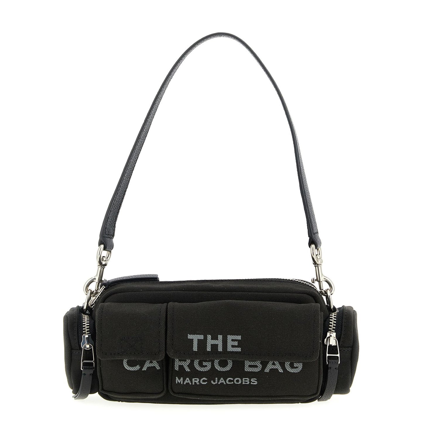 Marc Jacobs Black Cotton Shoulder Bag
