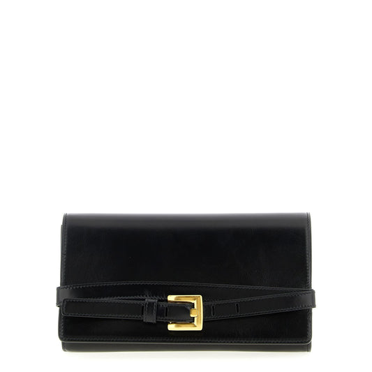 Balmain Black Calfskin Cardholder
