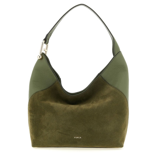 Furla Bicolor Calfskin Shoulder Bag