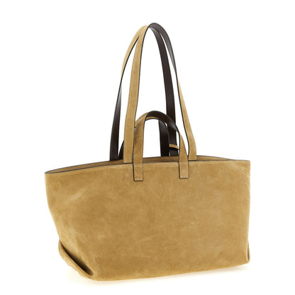 A.P.C. Brown Cowhide Tote Bag