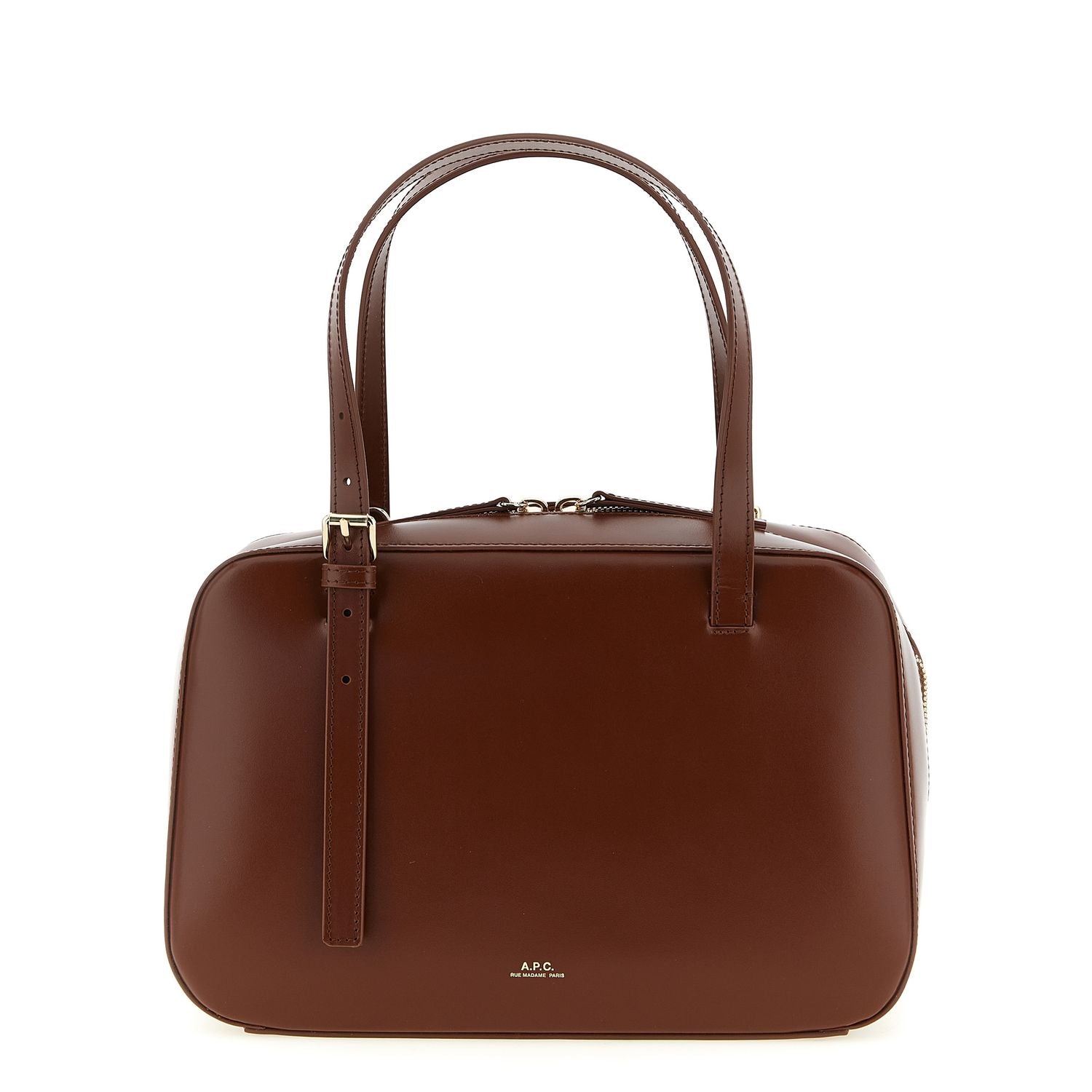 A.P.C. Brown Cowhide Handbag
