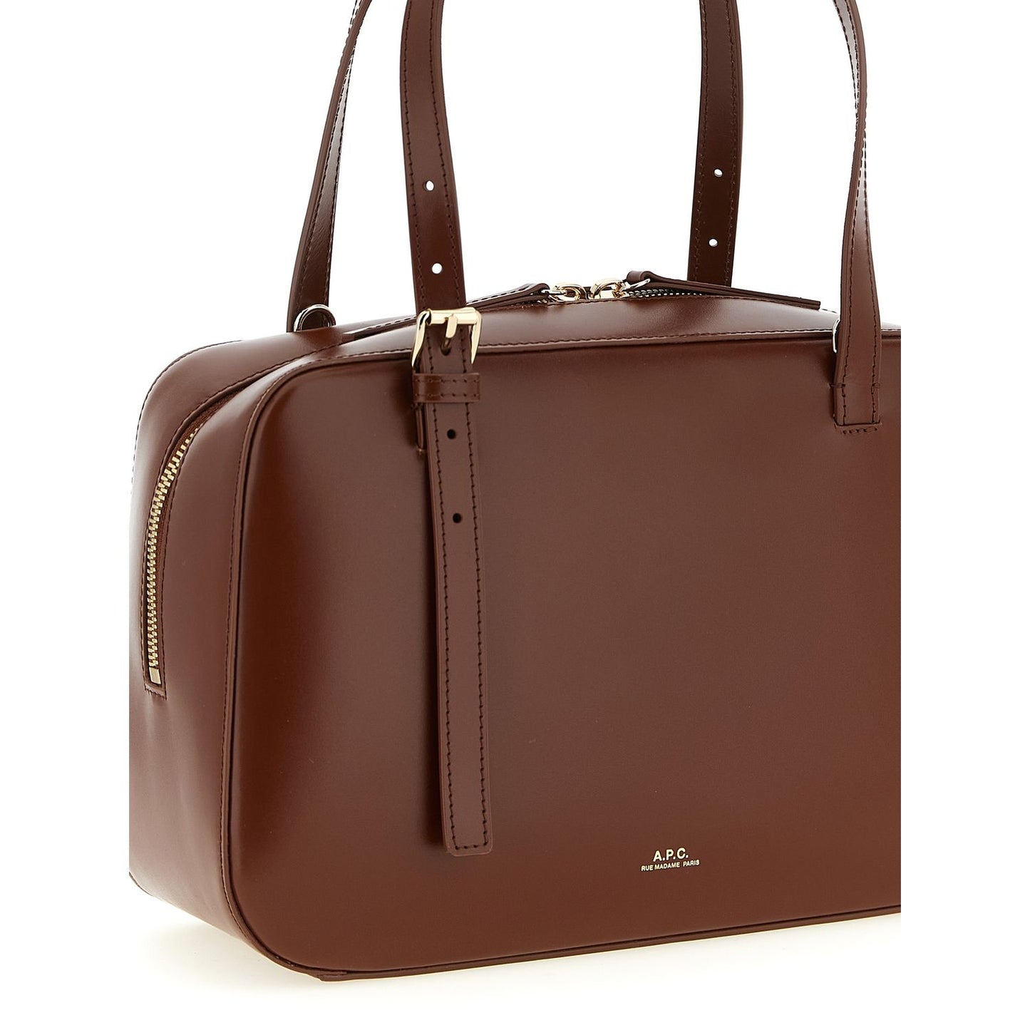 A.P.C. Brown Cowhide Handbag