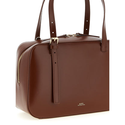 A.P.C. Brown Cowhide Handbag