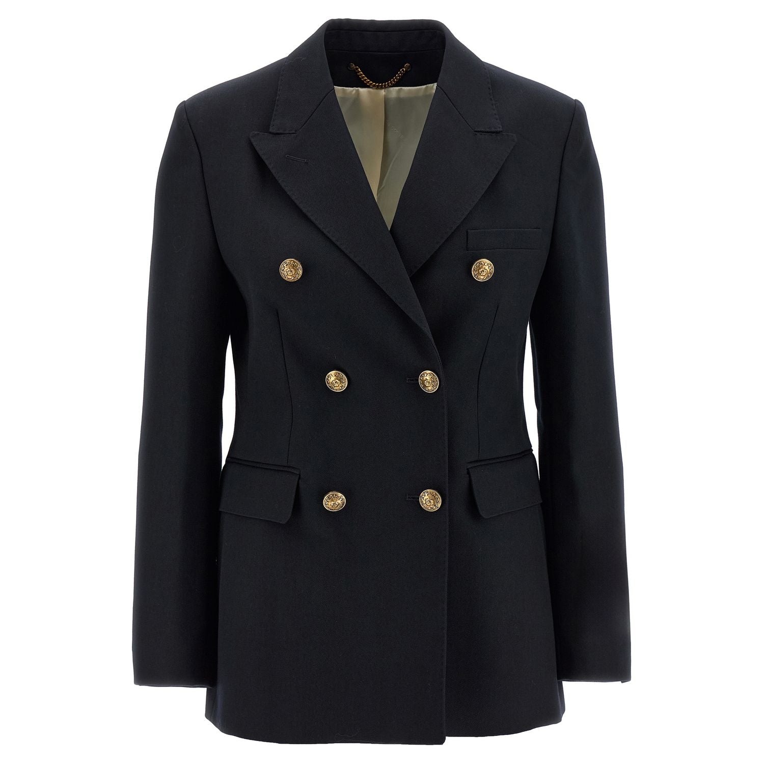 Golden Goose Blue Polyester Blazer