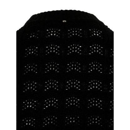 Sportmax Black Wool Cardigan