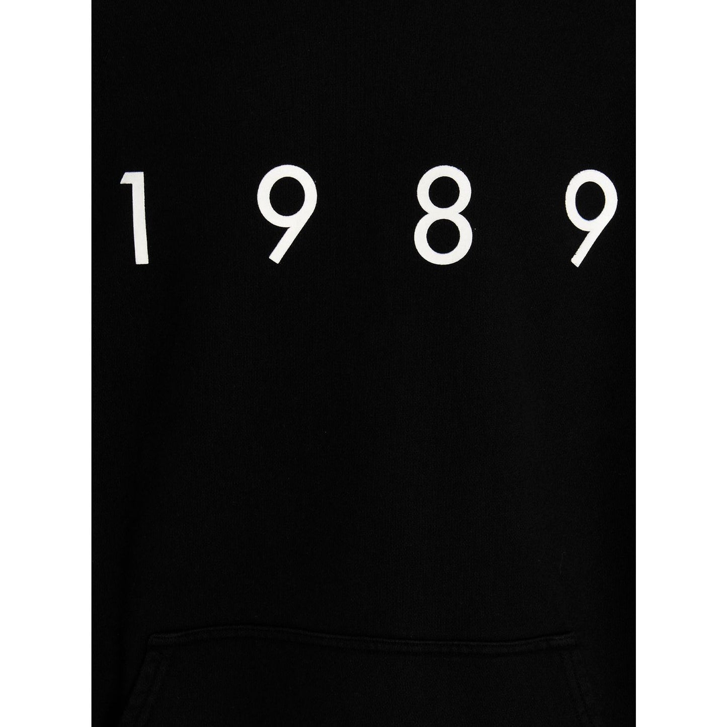 1989 Studio Black Cotton Sweatshirt