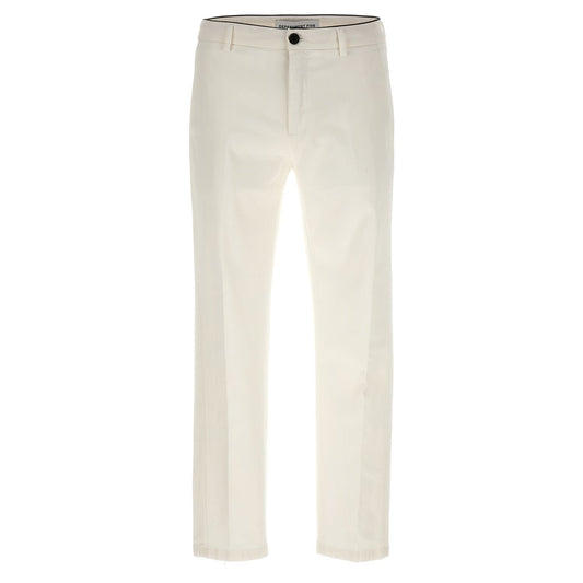 Department 5 White Cotton Pants