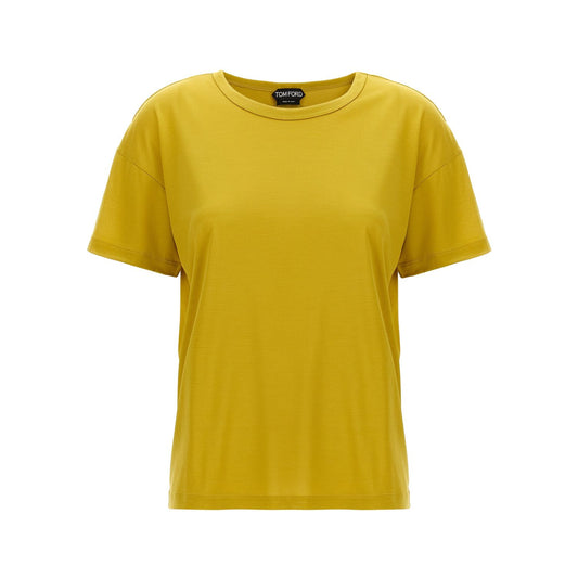 Tom Ford Bicolor Silk T-Shirt