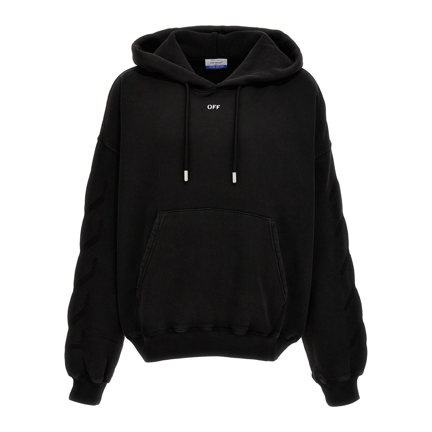 Off-White Gray Cotton Sweatshirt