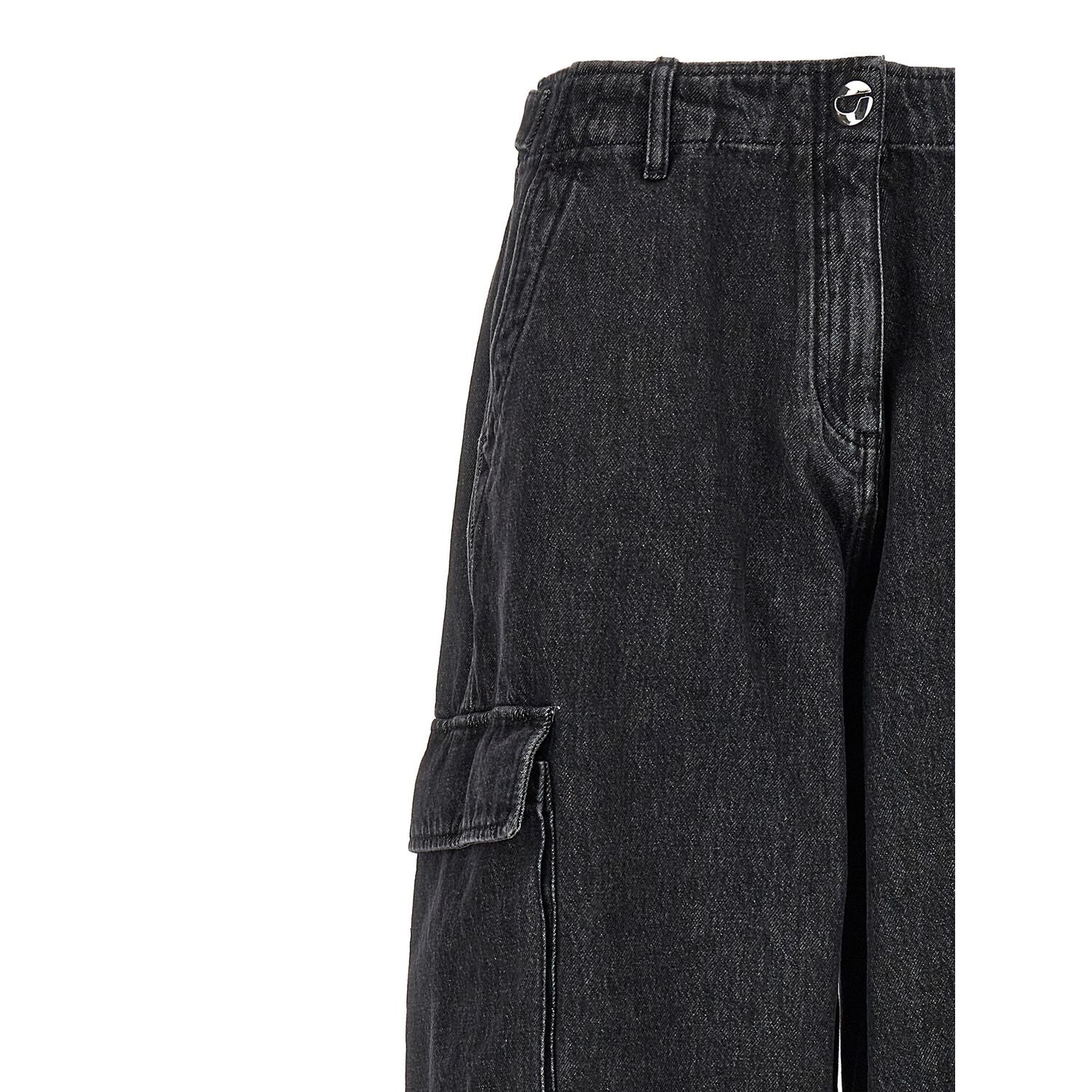 Coperni Black Cotton Jeans Denim