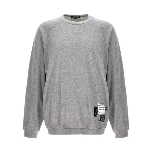 Undercover Gray Cotton Sweatshirt