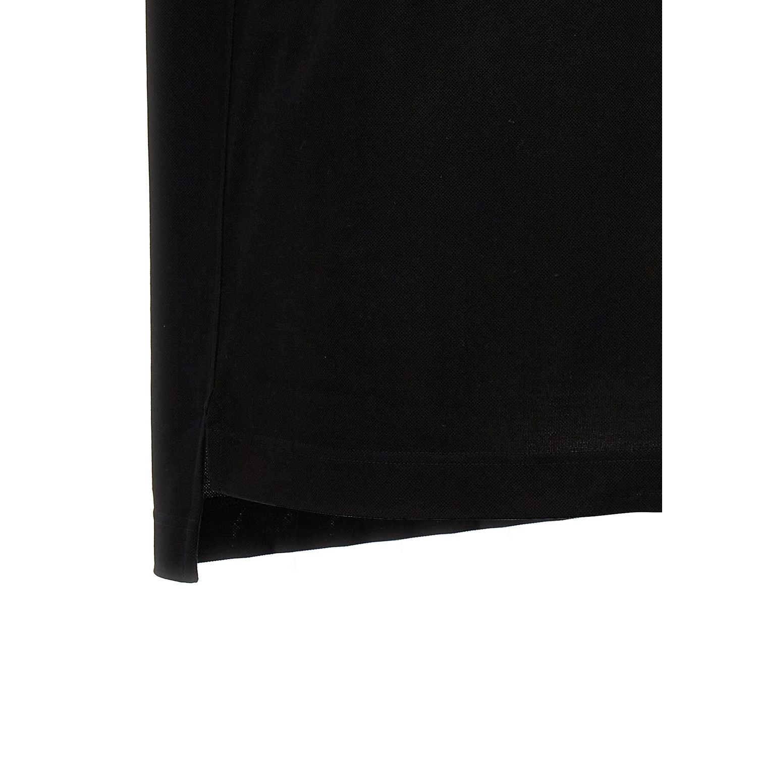 Givenchy Black Cotton Polo Shirt