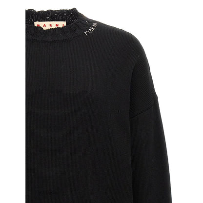 Marni Black Cotton Cardigan