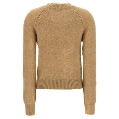 Dries Van Noten Beige Wool Cardigan