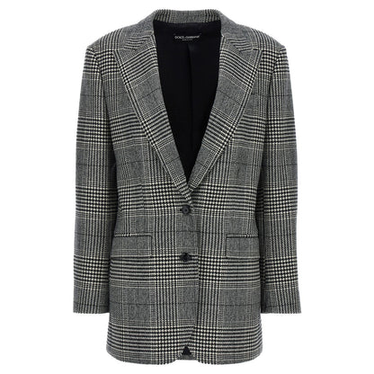 Dolce & Gabbana Bicolor Wool Blazer