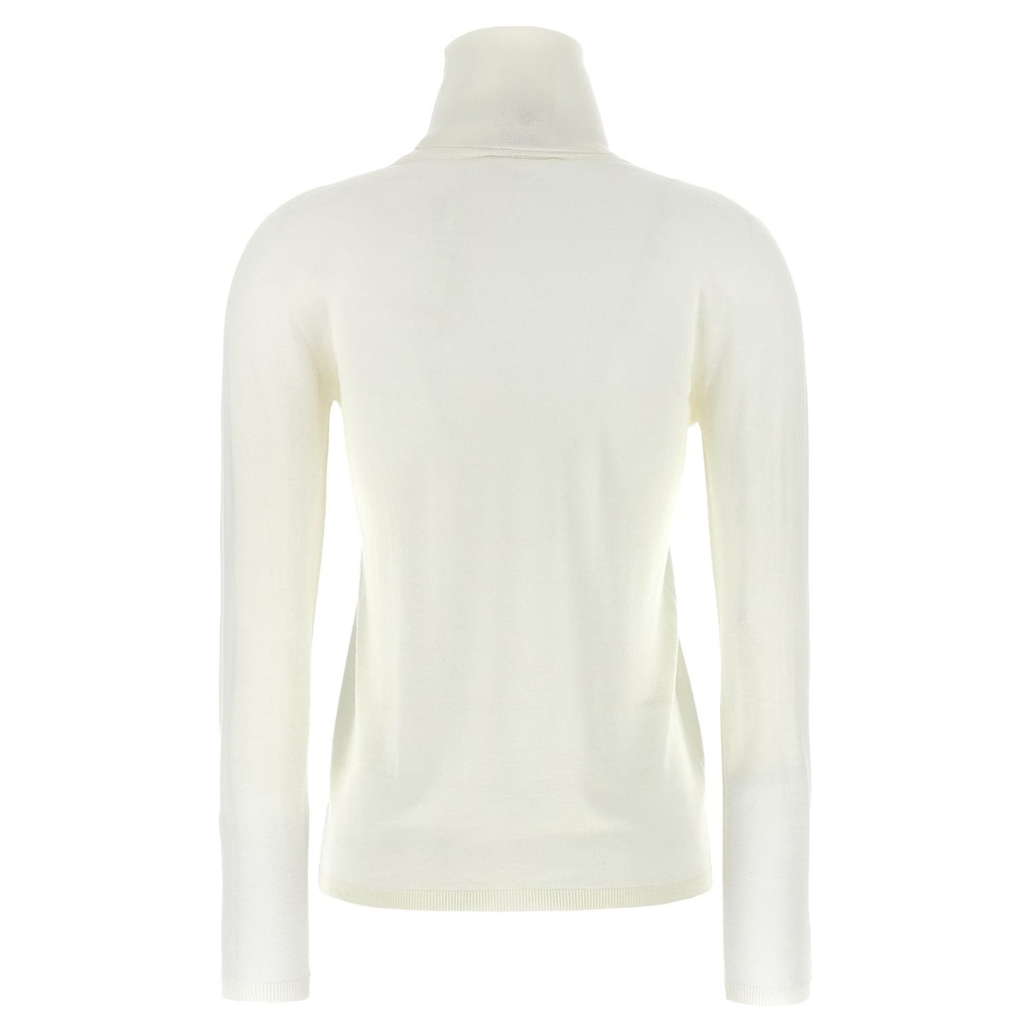 Max Mara White Virgin Wool Cardigan