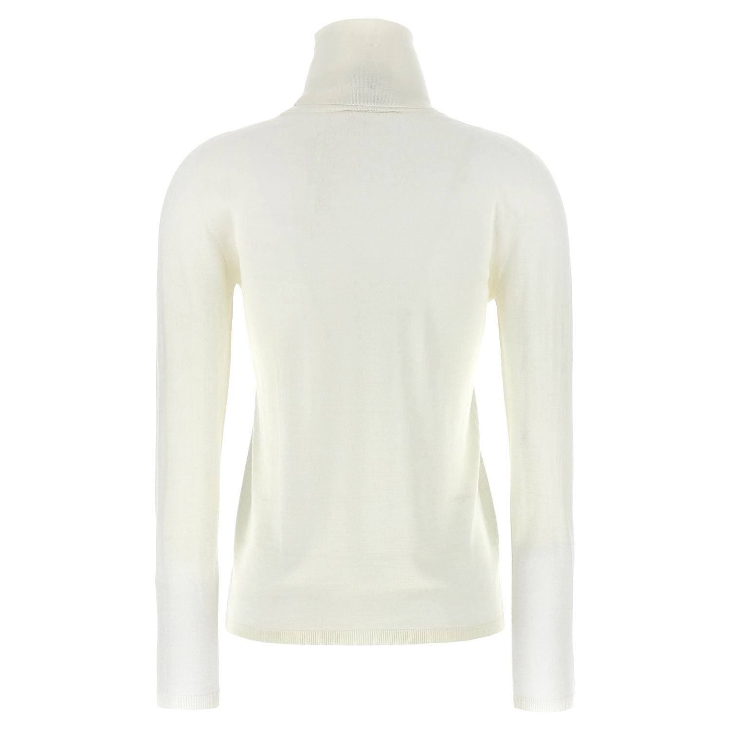 Max Mara White Virgin Wool Cardigan