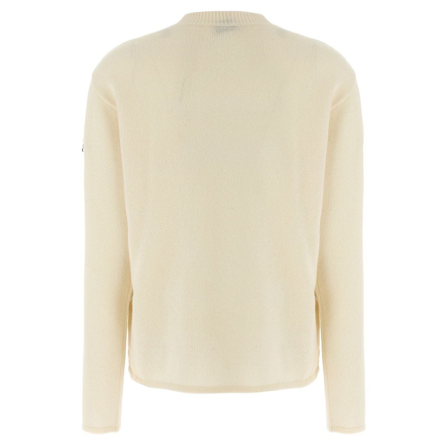 MONCLER GENIUS White Wool Cardigan