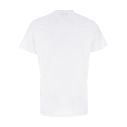 Balmain White Organic Cotton T-Shirt