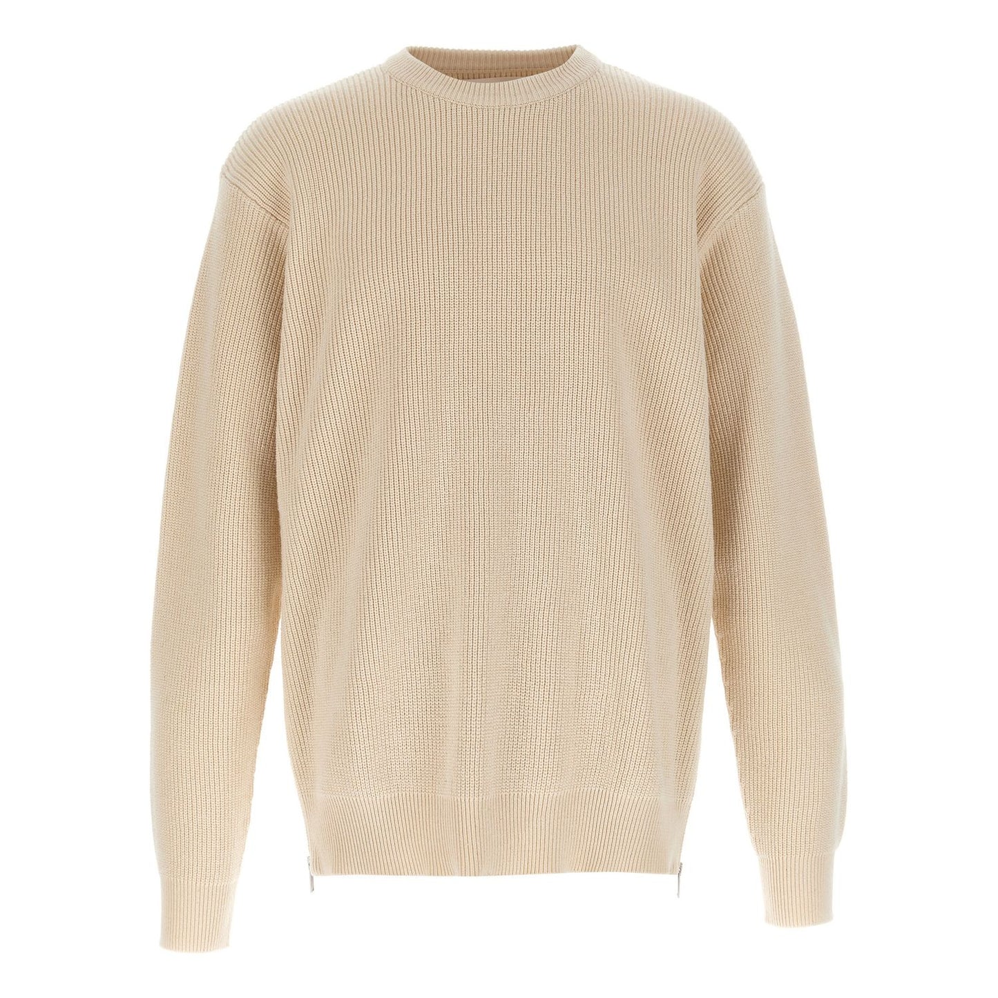 Jil Sander Beige Cotton Cardigan