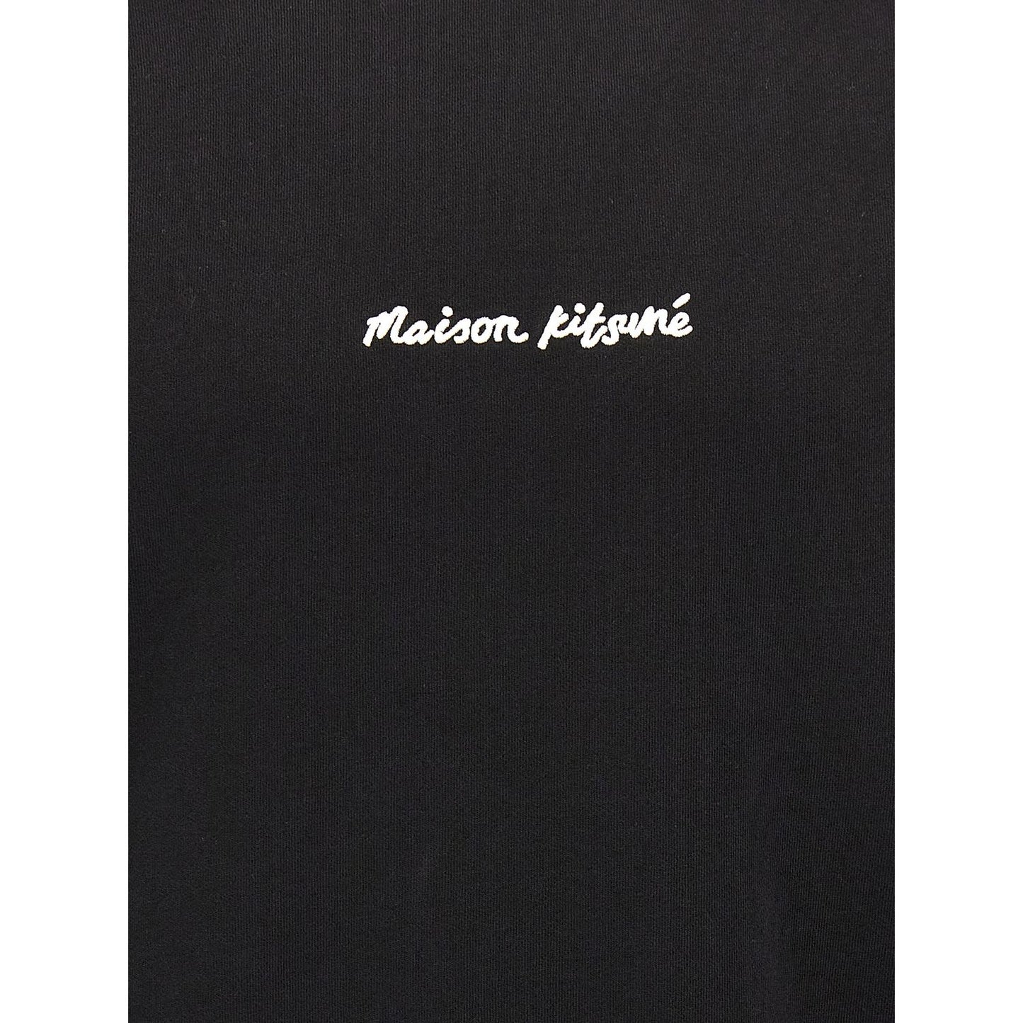 Maison Kitsuné Black Cotton Sweatshirt