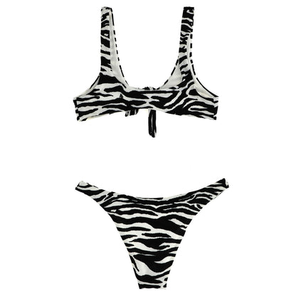 The Attico Bicolor Polyamide Bikini