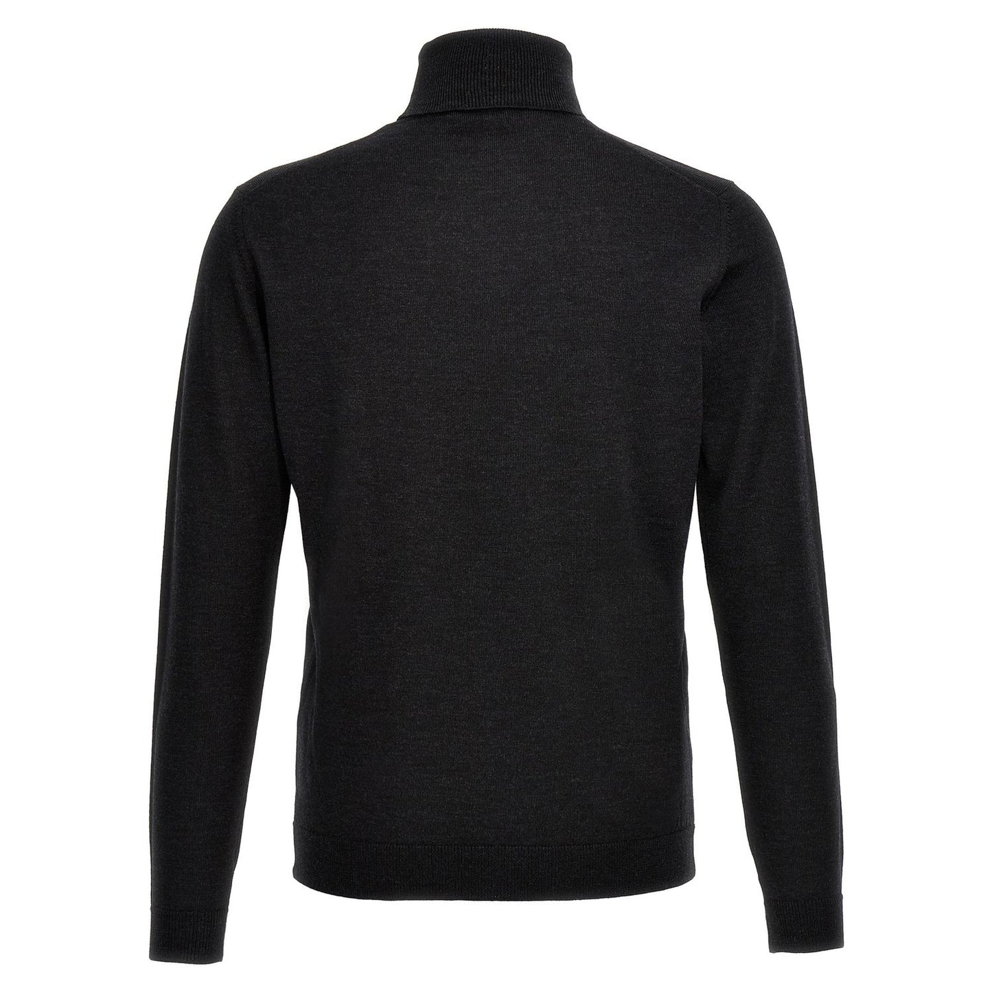 Roberto Collina Gray Merino Wool Cardigan