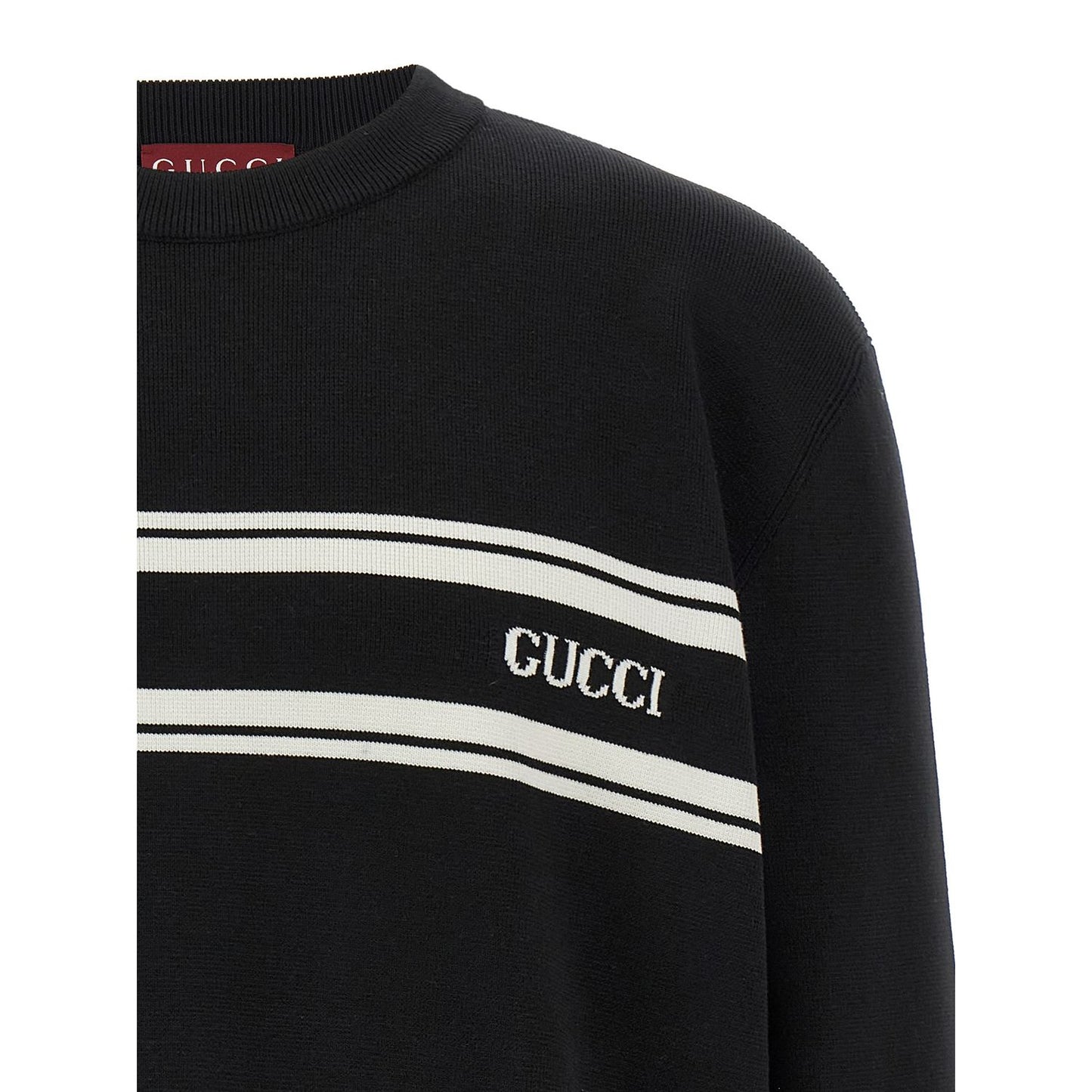 Gucci Bicolor Wool Cardigan