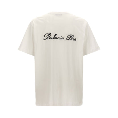 Balmain Bicolor Cotton T-Shirt