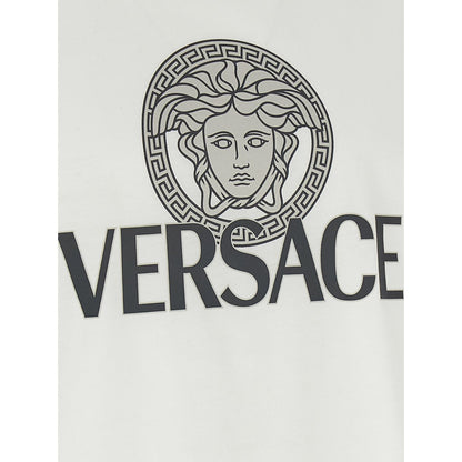 Versace Bicolor Cotton T-Shirt