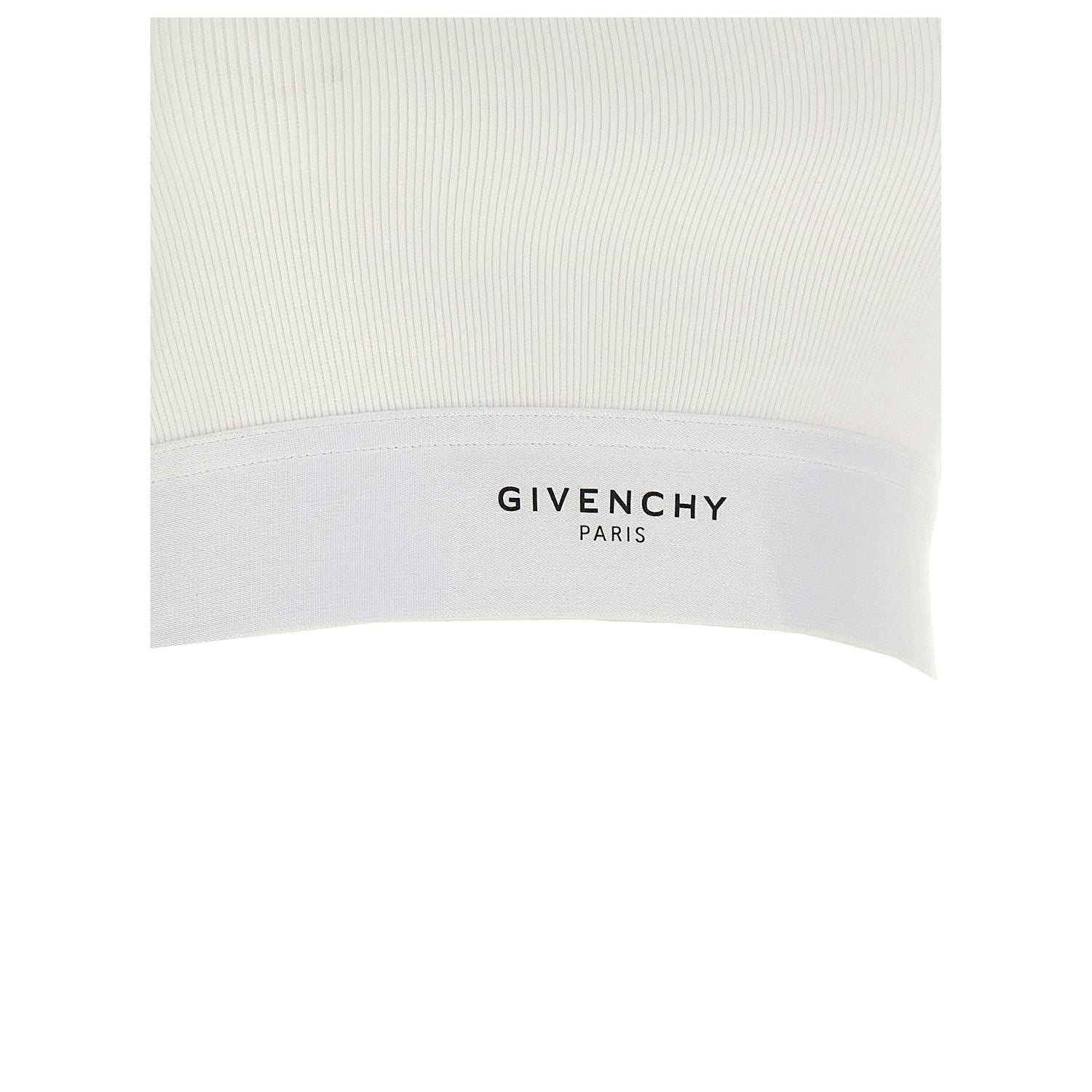 Givenchy White Cotton Tank Tops