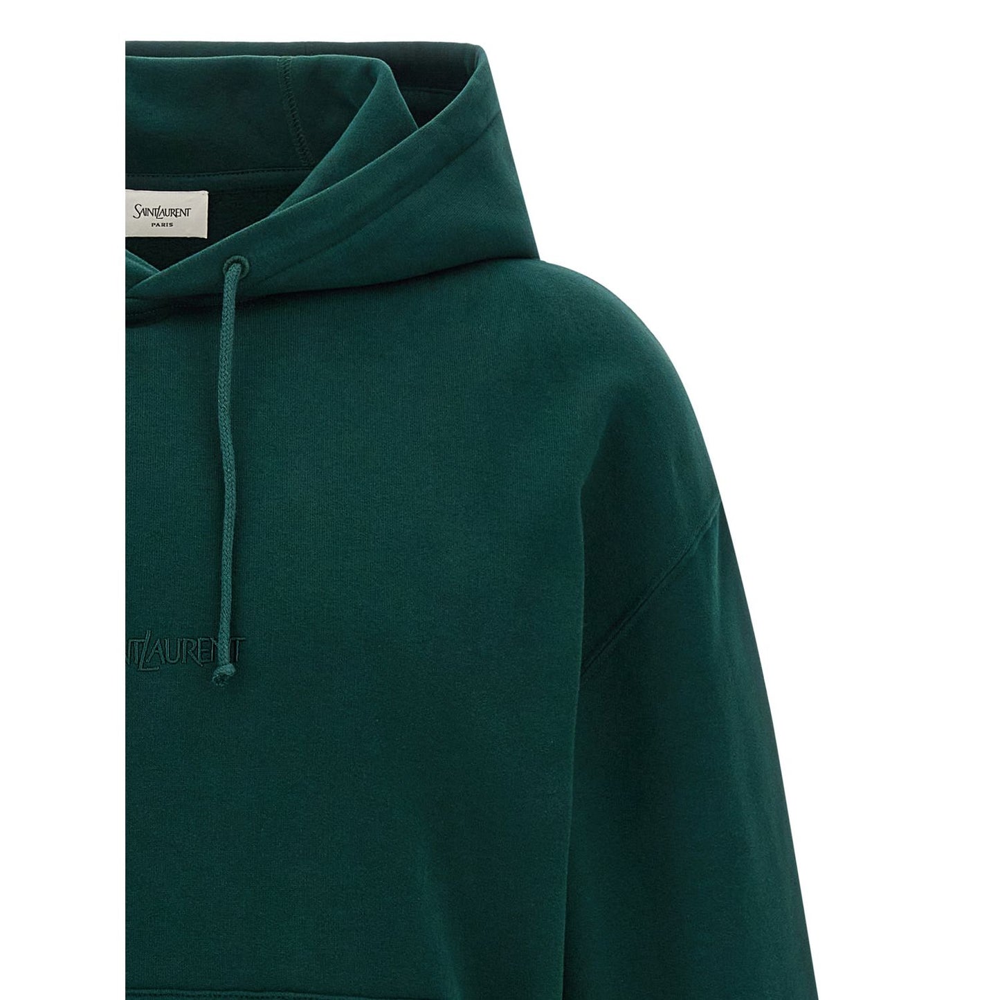 Saint Laurent Bicolor Cotton Sweatshirt