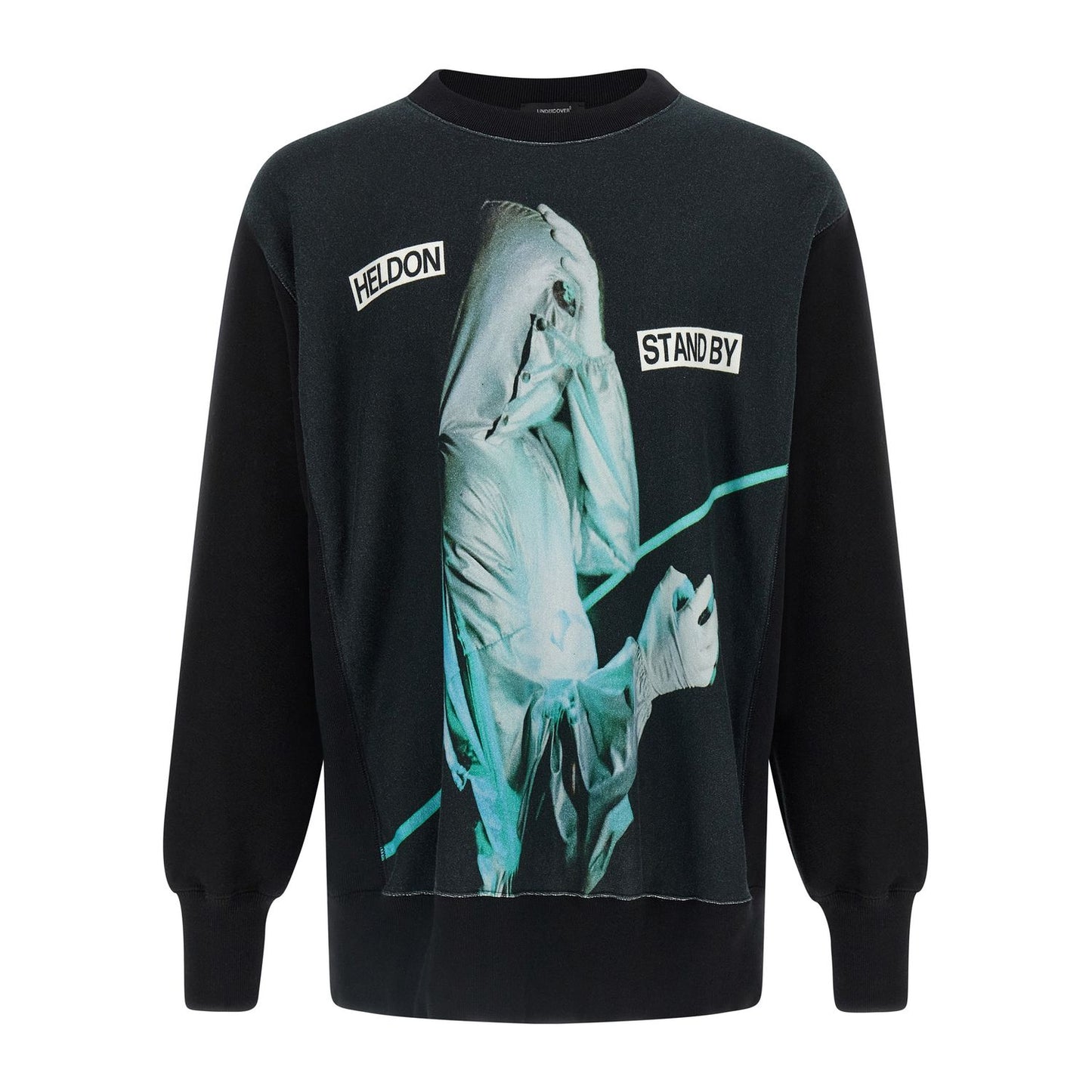 Undercover Black Cotton Sweatshirt