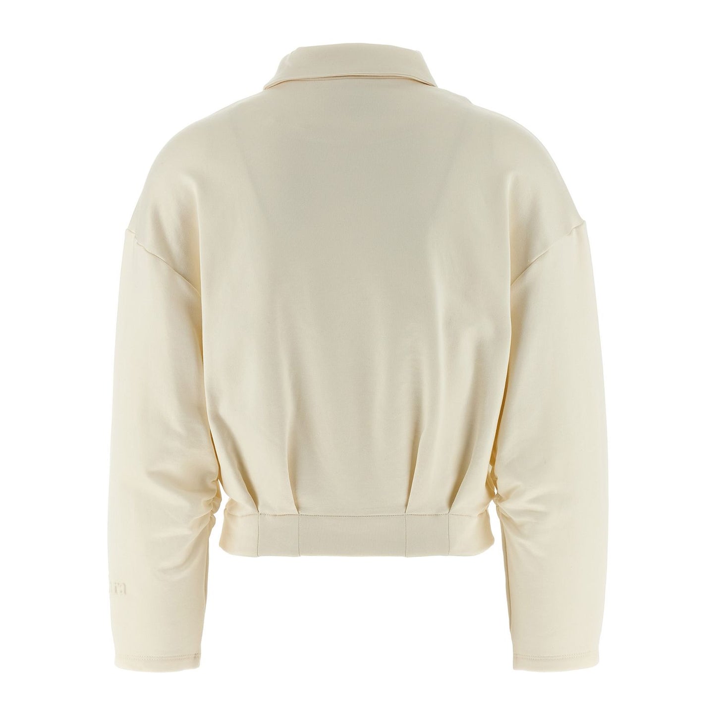 Max Mara White Silk Sweatshirt