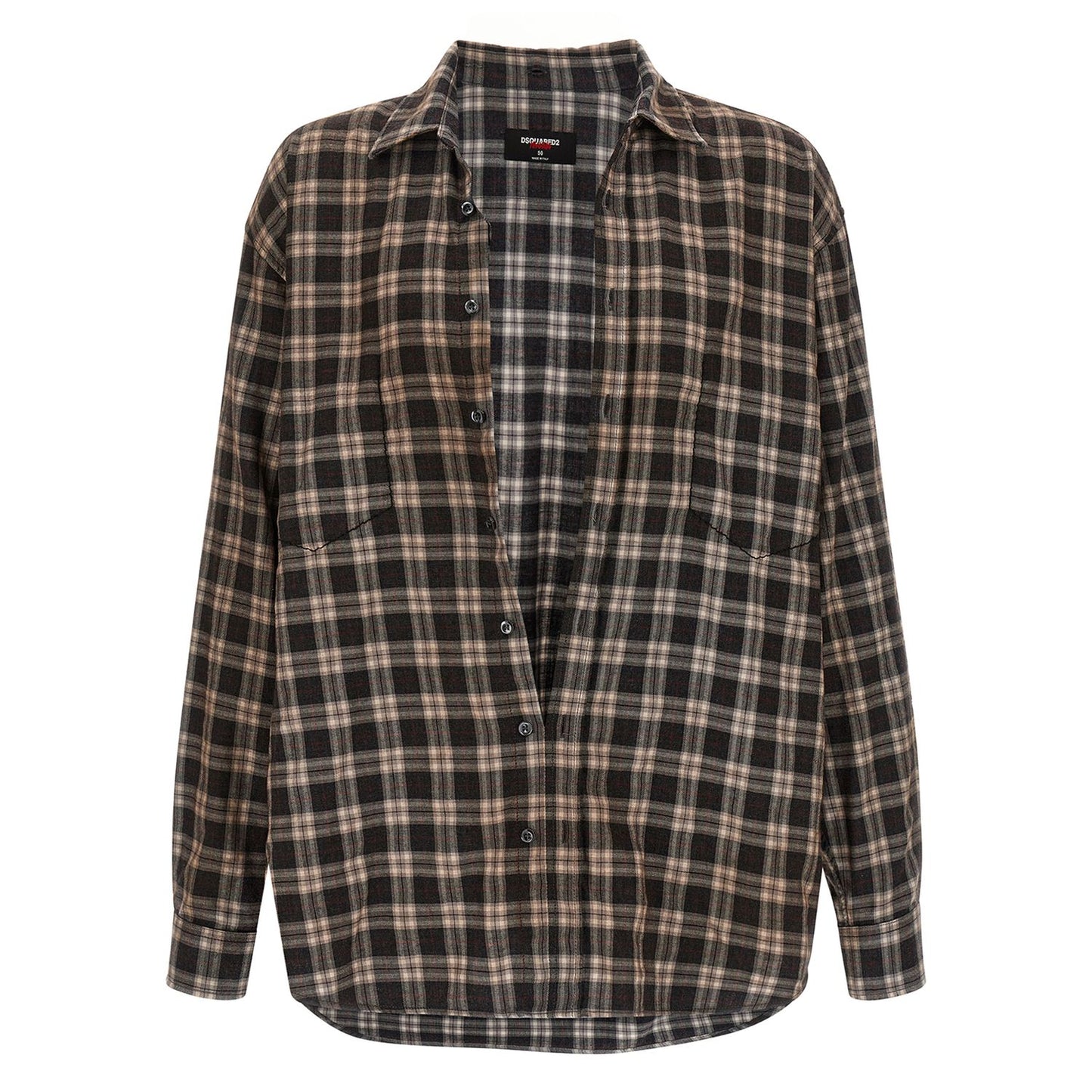 Dsquared² Multicolor Cotton Blouse