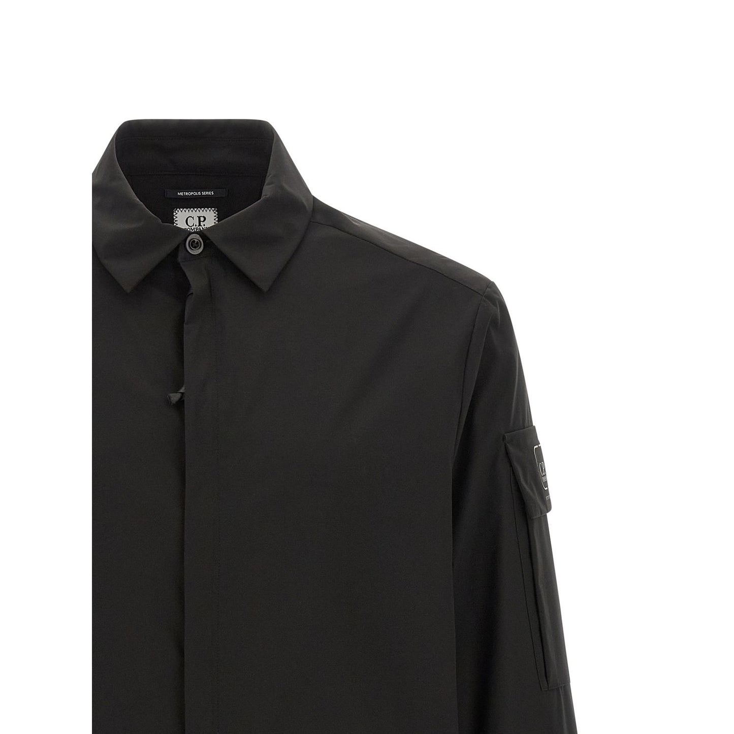 C.P. Company Black Polyester Blouse