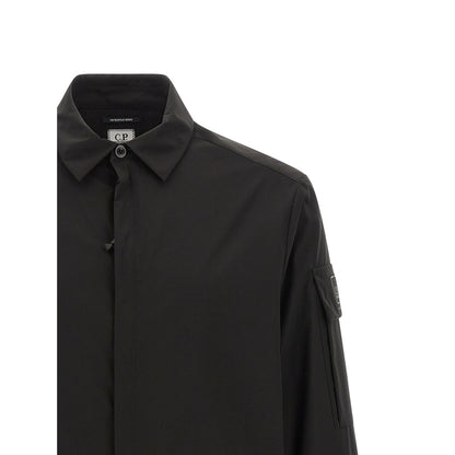 C.P. Company Black Polyester Blouse