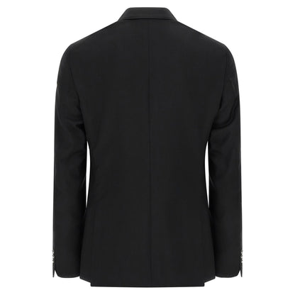 Pal Zileri Black Wool Two-Piece Suit